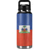 Haiti Flag Distressed YETI Rambler 36oz Bottle Skin